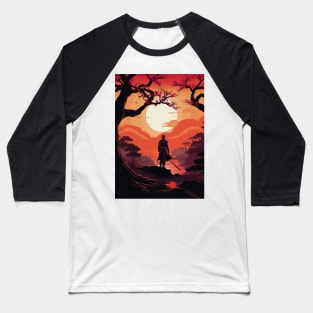 Samurai Garden Baseball T-Shirt